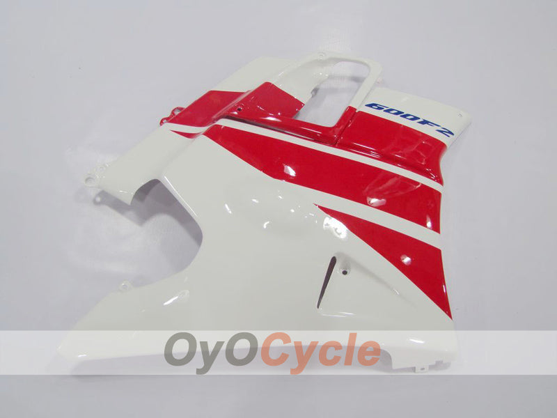 Fairing kit for 91-94 Honda CBR600 F2 - Red, White - Factory Style #OYO87903056