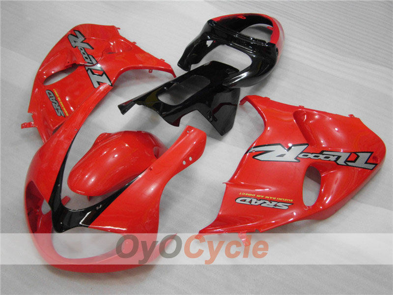 Injection Fairing kit for 98-03 TL1000R - Red, Black - Factory Style #OYO87903281