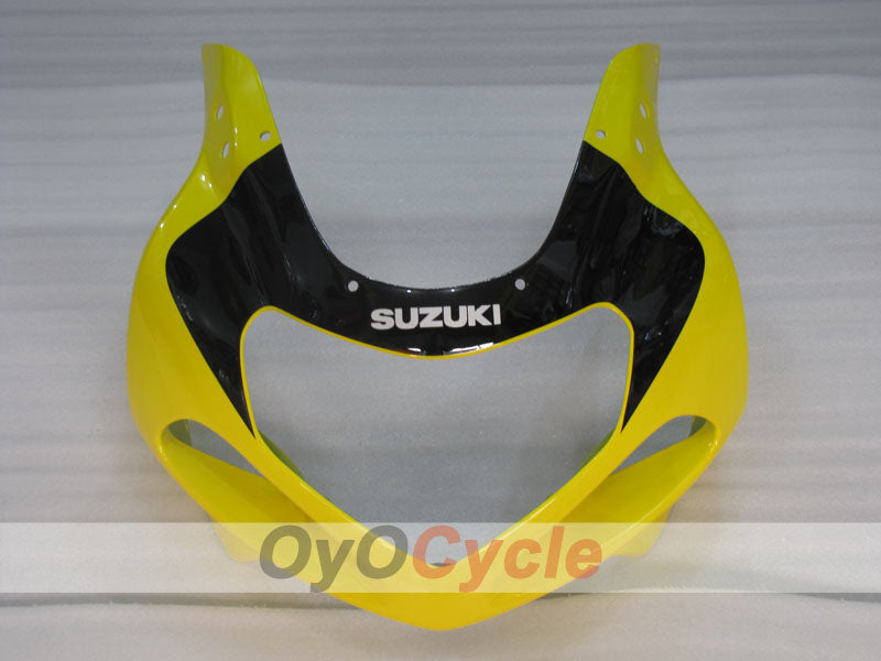 Injection Fairing kit for 00-03 GSX R750 - Yellow, Silver - Factory Style #OYO87905118