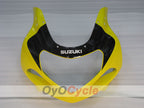 Injection Fairing kit for 00-03 GSX R750 - Yellow, Silver - Factory Style #OYO87905118