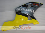Injection Fairing kit for 00-03 GSX R750 - Yellow, Silver - Factory Style #OYO87905118
