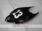 Injection Fairing kit for 06-07 GSX R750 - Red, Black - Jordan #OYO87901300