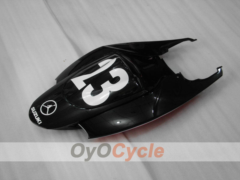 Injection Fairing kit for 06-07 GSX R750 - Red, Black - Jordan #OYO87901300