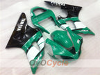 Injection Fairing kit for 00-01 YZF-R1 - Green, Black - Factory Style #OYO87900772
