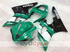Injection Fairing kit for 00-01 YZF-R1 - Green, Black - Factory Style #OYO87900772