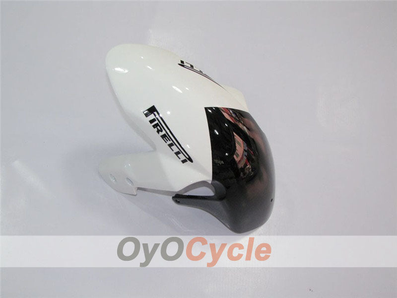 Injection Fairing kit for 07-08 GSX R1000 - White, Black - Corona, MOTUL #OYO87902066