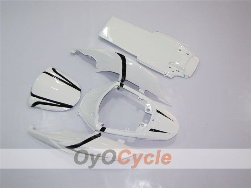 Injection Fairing kit for 07-08 GSX R1000 - White, Black - Corona, MOTUL #OYO87902066