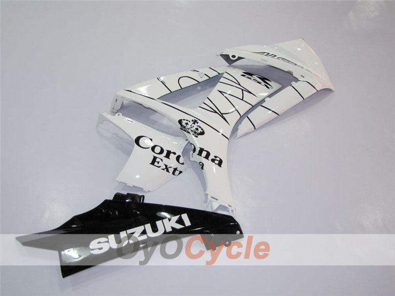 Injection Fairing kit for 07-08 GSX R1000 - White, Black - Corona, MOTUL #OYO87902066 Secondary image
