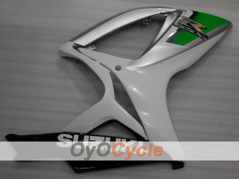 Injection Fairing kit for 06-07 GSX R750 - Green, Silver - Factory Style #OYO87901311