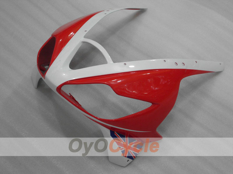 Injection Fairing kit for 06-08 Triumph Daytona 675 - Red, White - Factory Style #OYO87903144