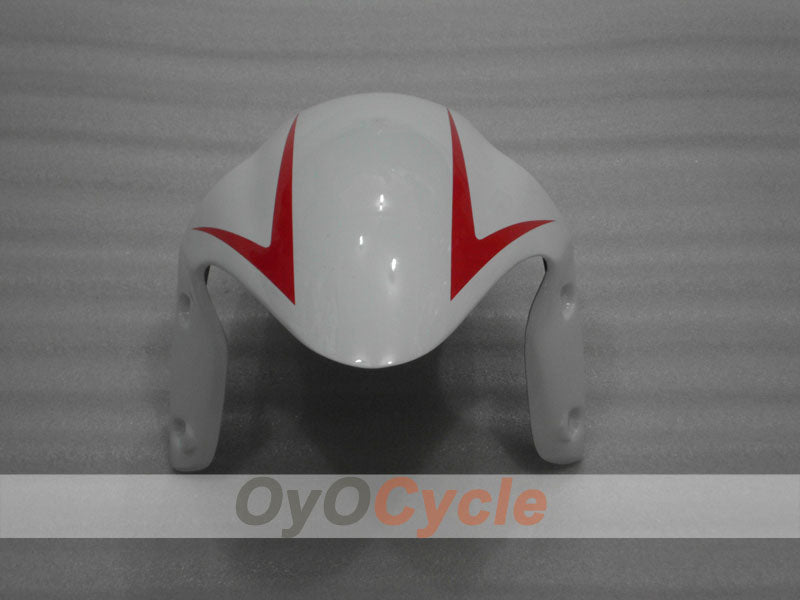 Injection Fairing kit for 06-08 Triumph Daytona 675 - Red, White - Factory Style #OYO87903144