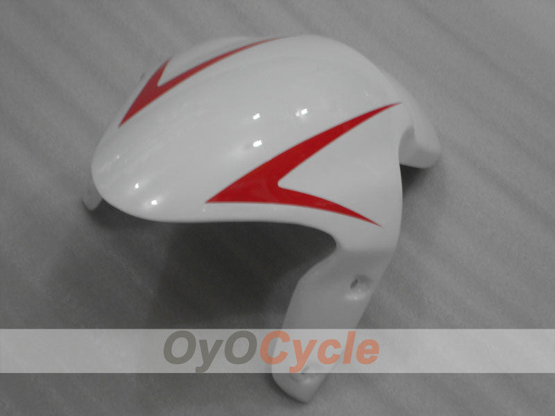 Injection Fairing kit for 06-08 Triumph Daytona 675 - Red, White - Factory Style #OYO87903144