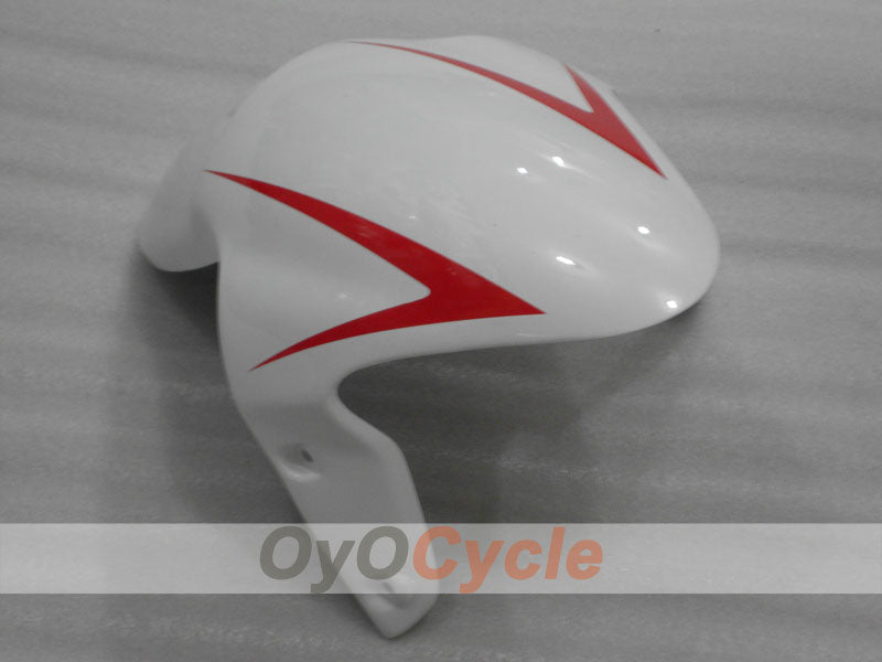 Injection Fairing kit for 06-08 Triumph Daytona 675 - Red, White - Factory Style #OYO87903144
