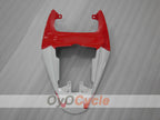 Injection Fairing kit for 06-08 Triumph Daytona 675 - Red, White - Factory Style #OYO87903144