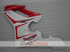 Injection Fairing kit for 06-08 Triumph Daytona 675 - Red, White - Factory Style #OYO87903144