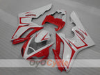 Injection Fairing kit for 06-08 Triumph Daytona 675 - Red, White - Factory Style #OYO87903144