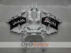 Injection Fairing kit for 94-97 NINJA ZX-6R - White, Black - West #OYO87902996