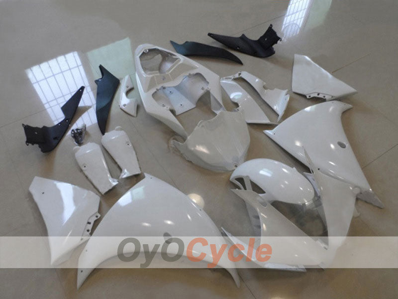 Injection Fairing kit for 12-14 YZF-R1 - White, Black - Factory Style #OYO87903182