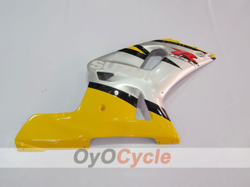 Injection Fairing kit for 01-03 GSX R600 - Yellow, Silver - Factory Style #OYO87901085 Secondary image