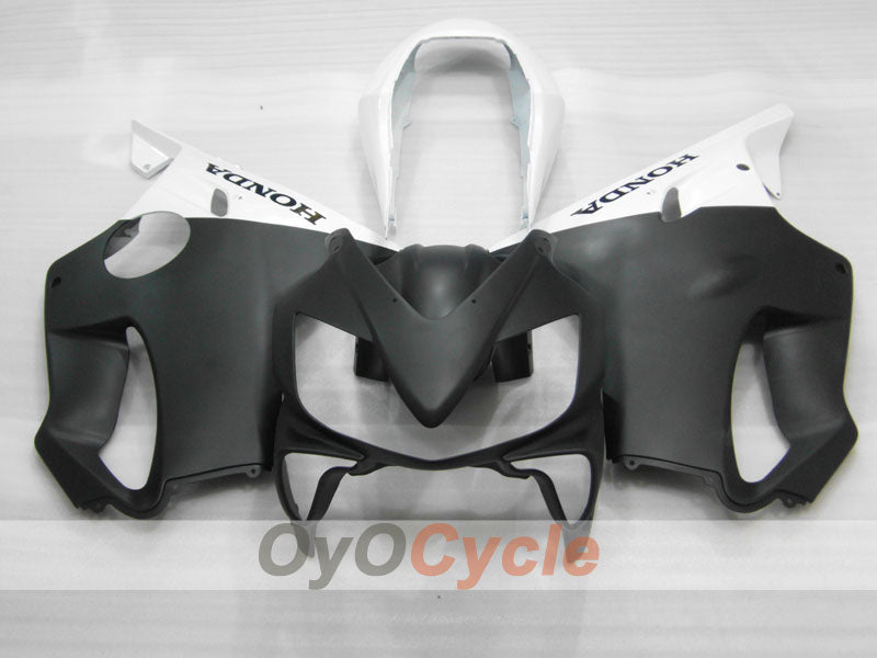 Injection Fairing kit for 04-07 CBR600F4i - White, Black, Matte - Factory Style #OYO87900206
