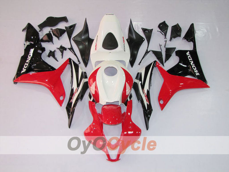 Injection Fairing kit for 07-08 CBR600RR - Red, Black - Factory Style #OYO87900384 Secondary image