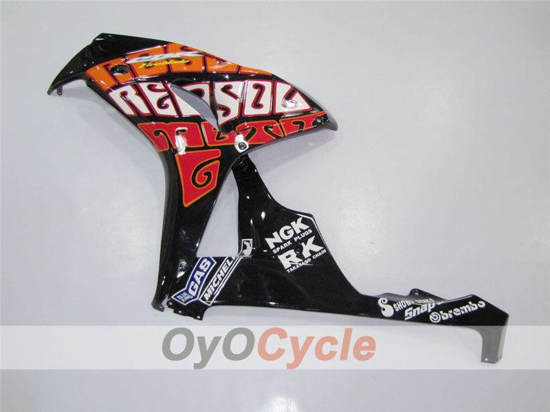 Injection Fairing kit for 06-07 CBR1000RR - Yellow, Black - Rossi #OYO87900639 Secondary image