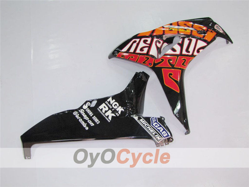 Injection Fairing kit for 06-07 CBR1000RR - Yellow, Black - Rossi #OYO87900639