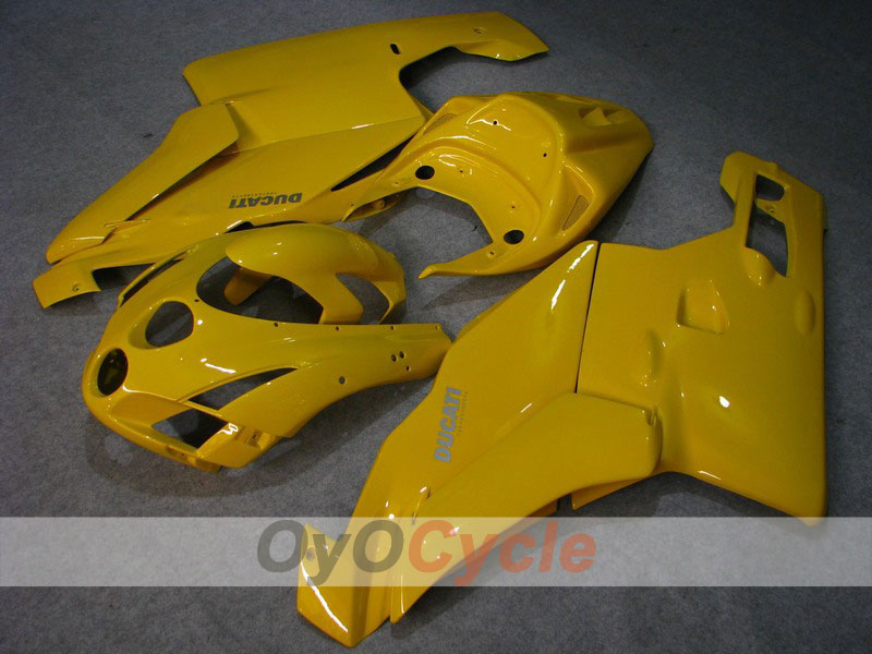 Injection Fairing kit for 05-06 Ducati 999 - Yellow - Factory Style #OYO87902372 Main image