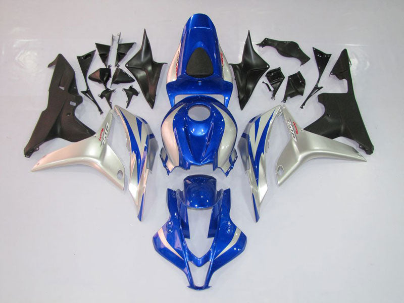 Injection Fairing kit for 07-08 CBR600RR - Blue, Black - Factory Style #OYO87900388 Main image