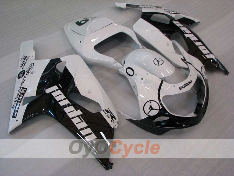 Injection Fairing kit for 00-02 GSX R1000 - White - MICHELIN #OYO87905201 Secondary image