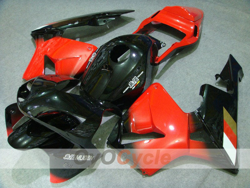 Injection Fairing kit for 03-04 CBR600RR - Red, Black - Factory Style #OYO87902581 Main image