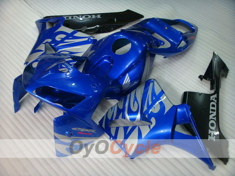 Injection Fairing kit for 05-06 CBR600RR - Blue, Black - Factory Style #OYO87900300