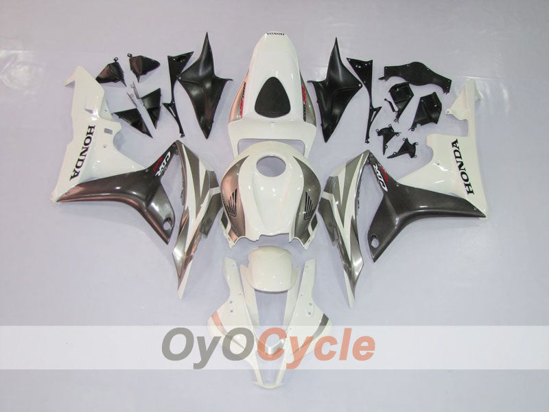 Injection Fairing kit for 07-08 CBR600RR - White, Silver - Factory Style #OYO87900382 Secondary image