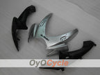 Injection Fairing kit for 06-07 GSX R600 - White, Silver - Factory Style #OYO87901523