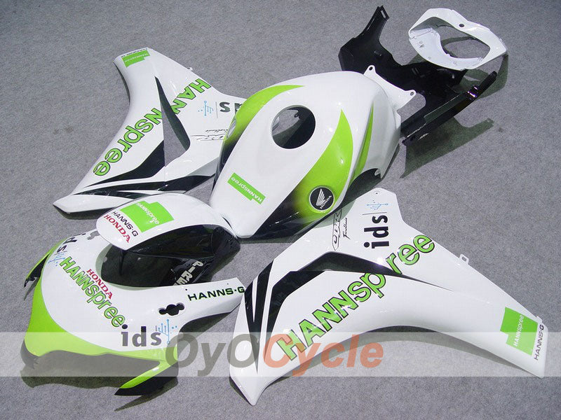 Injection Fairing kit for 08-11 CBR1000RR - White, Black - HANN Spree #OYO87900688