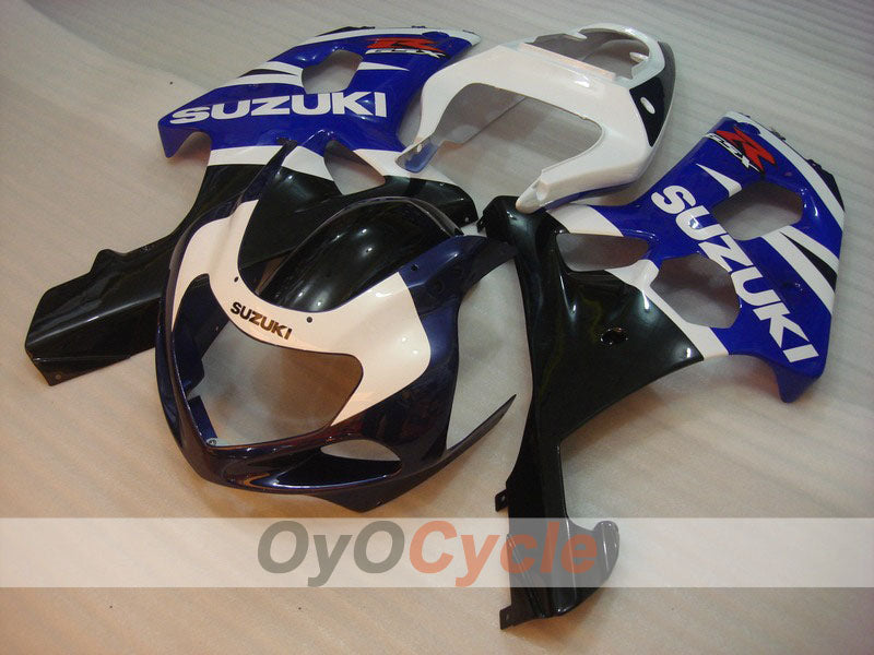 Injection Fairing kit for 00-03 GSX R750 - Blue, Black - Factory Style #OYO87901115 Main image