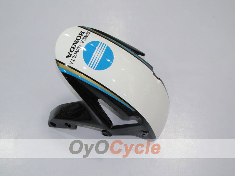 Injection Fairing kit for 07-08 CBR600RR - White, Black - Konica Minolta #OYO87900366