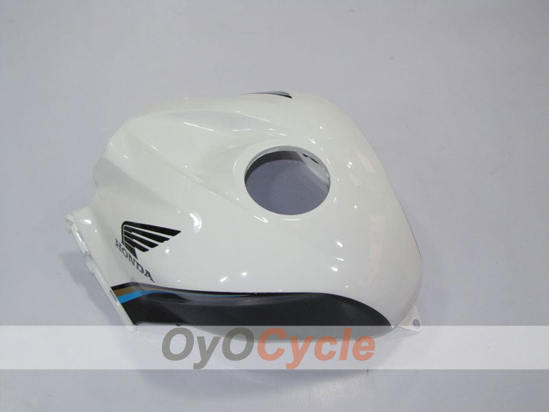 Injection Fairing kit for 07-08 CBR600RR - White, Black - Konica Minolta #OYO87900366