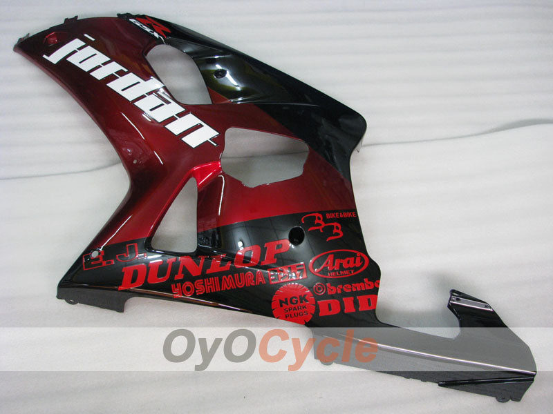 Left & Right Side Fairing For Suzuki 01-03 GSXR600 #OYO87908459 Main image
