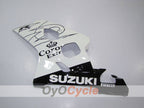 Injection Fairing kit for 04-05 GSXR600 - White, Black - Corona, MOTUL #OYO87901155