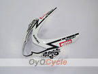 Injection Fairing kit for 04-05 GSXR600 - White, Black - Corona, MOTUL #OYO87901155