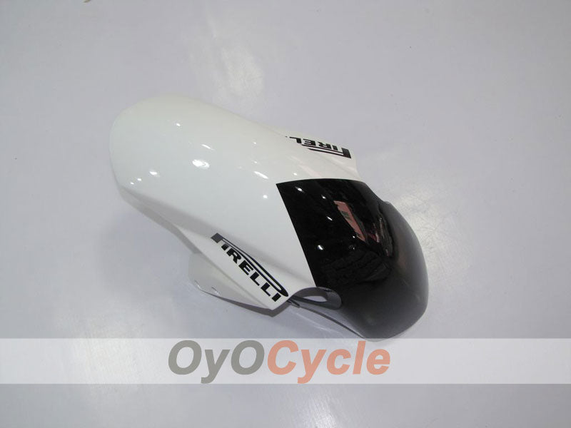Injection Fairing kit for 04-05 GSXR600 - White, Black - Corona, MOTUL #OYO87901155