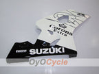 Injection Fairing kit for 04-05 GSXR600 - White, Black - Corona, MOTUL #OYO87901155