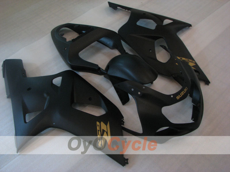 Injection Fairing kit for 00-02 GSX R1000 - Black - Factory Style #OYO87905204 Main image
