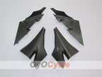 Injection Fairing kit for 04-05 NINJA ZX-10R - Black, Silver - Flame #OYO87902819