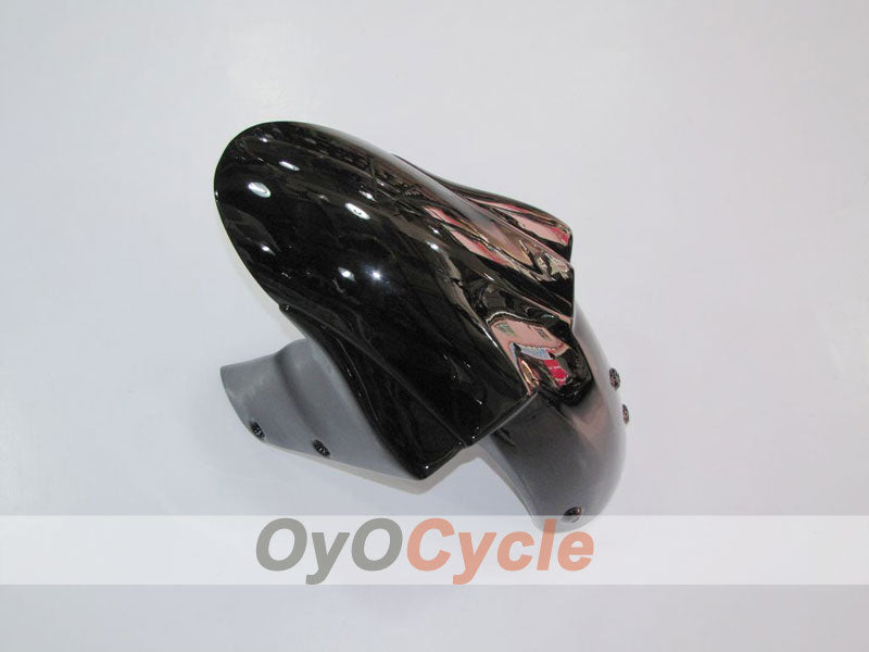 Injection Fairing kit for 04-05 NINJA ZX-10R - Black, Silver - Flame #OYO87902819