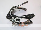 Injection Fairing kit for 04-05 NINJA ZX-10R - Black, Silver - Flame #OYO87902819