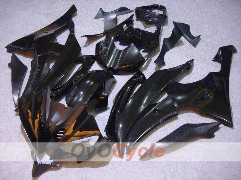 Injection Fairing kit for 08-16 YZF-R6 - Black - Factory Style #OYO87900977 Main image