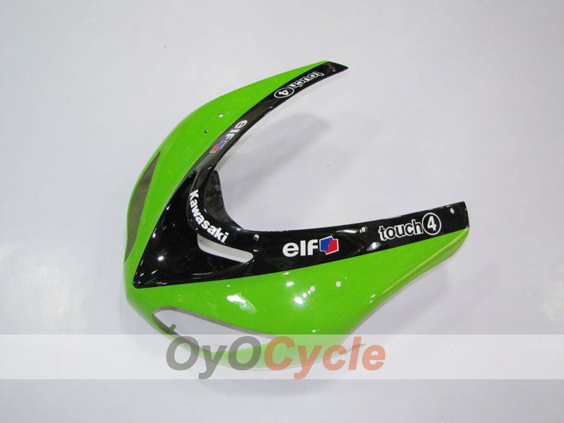 Injection Fairing kit for 06-07 NINJA ZX-10R - Green, Black - Monster #OYO87901623