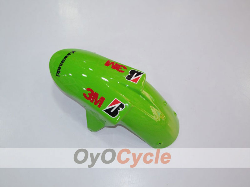 Injection Fairing kit for 06-07 NINJA ZX-10R - Green, Black - Monster #OYO87901623